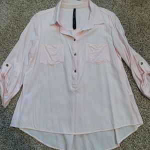Renee C Blouse pale pink Large